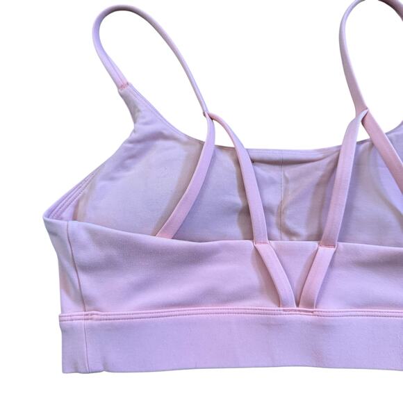 Peloton Logo Cadent Peak Strappy Activewear Bra Size Small Light Padding Cycle - Picture 10 of 12